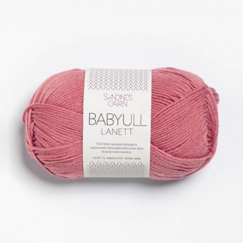 1*50g kugle sandnes garn babyull lanett garn merino uld garn håndstrikke garn: 4023