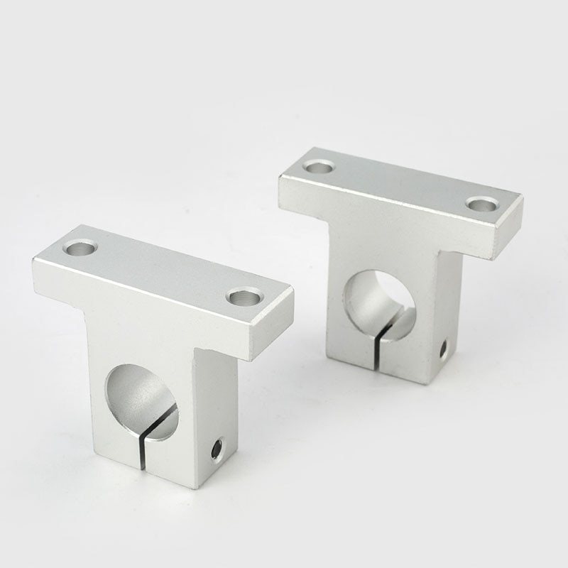 4 stk  sk8 sk10 sk12 sk16 sk20 sk25 sk30 sk35 lineær lejeskinne aksel støtte lineær aksel lineær stang cnc router 3d printer del