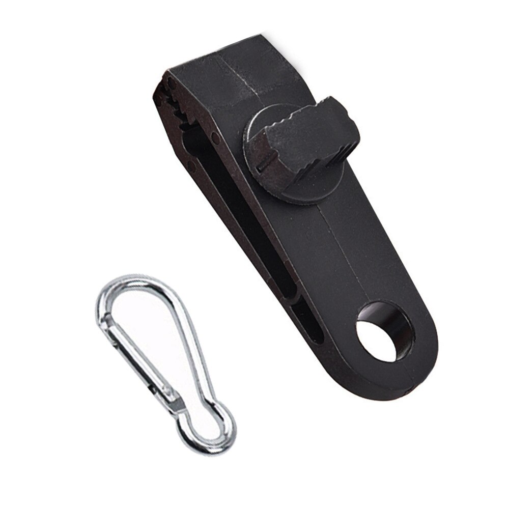 Clip per teloni da esterno moschettone tenda da sole tenda a baldacchino morsetto Clip fibbia cavo elastico Clip morsetti per corda antivento stringere gli accessori: B