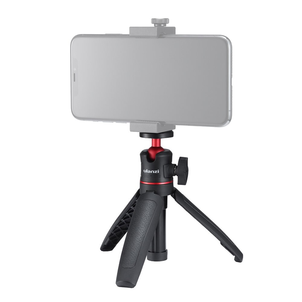 Ulanzi mt -08 mini stationær stativ &amp; håndholdt fotobeslag stativ 2- i -1 med fleksibel kuglehoved 1/4 tommer skruemontering