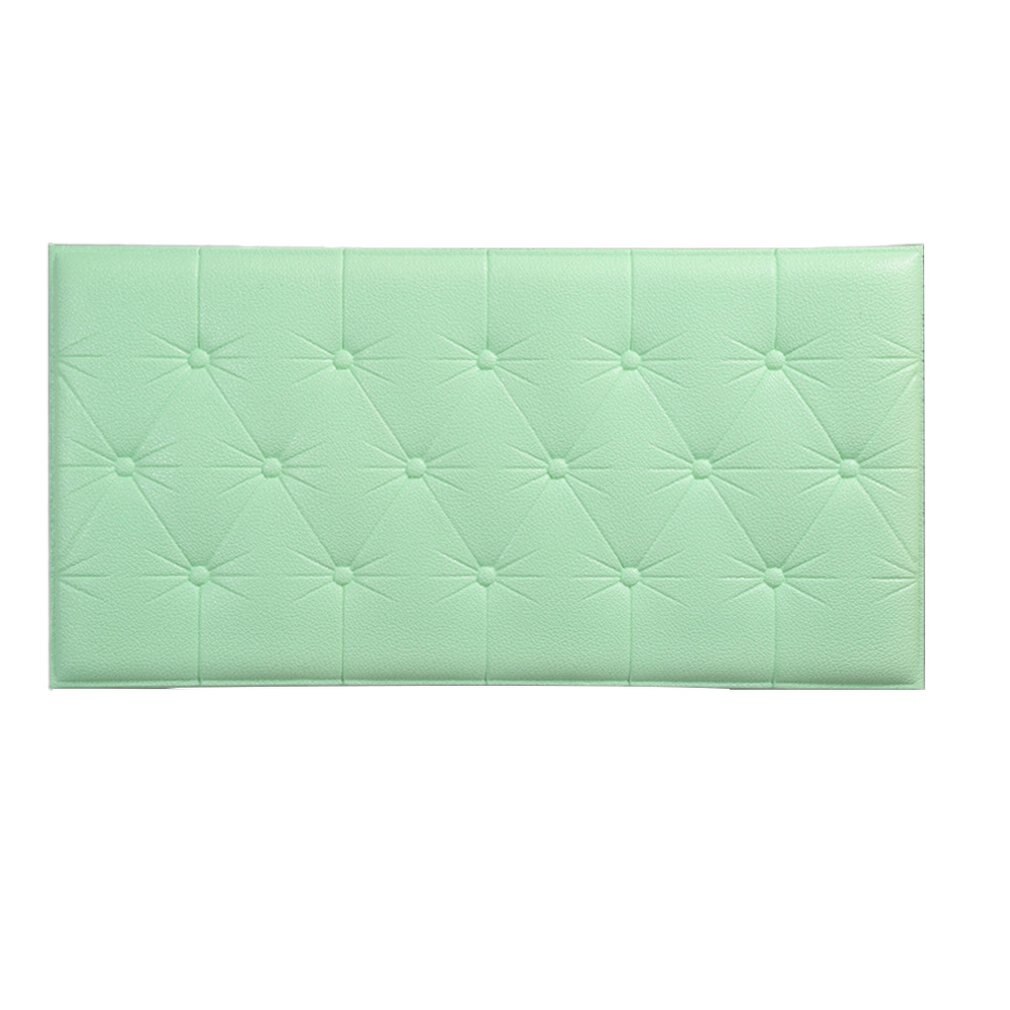 Adesivi murali morbido pacchetto anticollisione adesivi murali in schiuma autoadesiva stereo 3D impermeabile per bambini: bianca