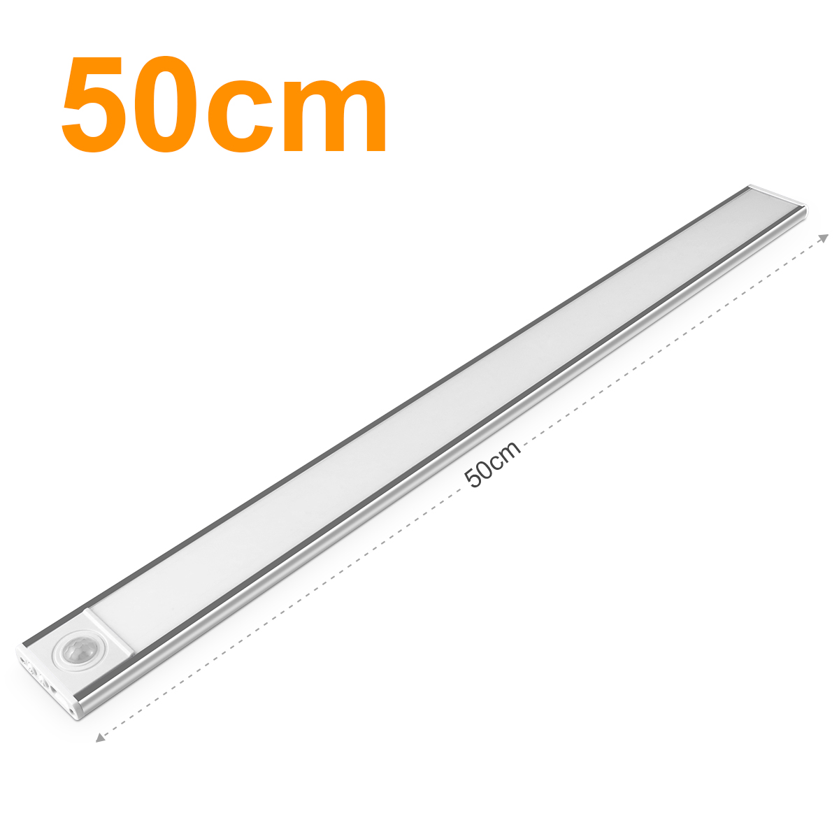 Wiederaufladbare Batterie LED Aluminium freundlicher Studie Buch Lichter Tisch Schreibtisch Lampen Nacht Zauberstab Lichter Für Garderobe Treppe Nacht: Schwarz