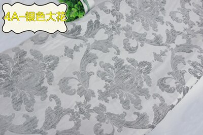 Classe superior grosso e sólido europeu clássico algodão linho chiffon sofá tecido jaccquard chenille veludo junta de madeira conjunto CR14-117: 4A