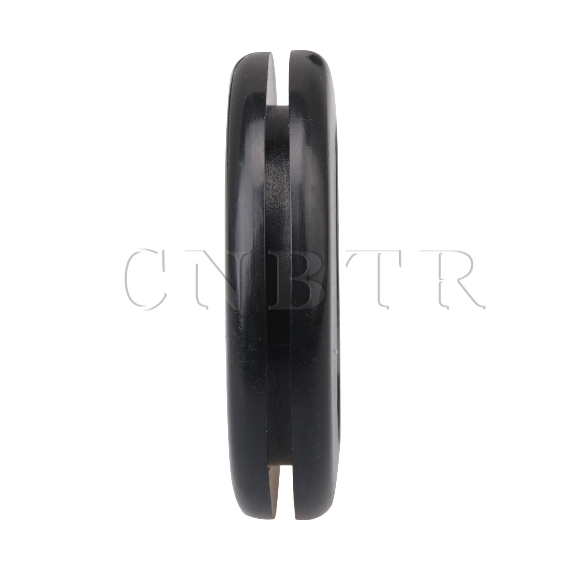 CNBTR Industrial Supplies Double-Sided Rubber Wire Cover 30x35mm Pack of 15