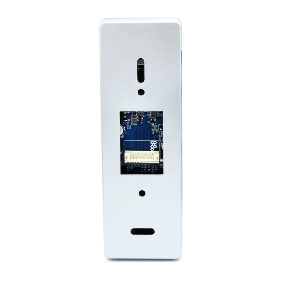 Slankt frittstående adgangskontroltastatur rfid-læser smal lille størrelse dørkarm touch-tastatur m / baggrundslys