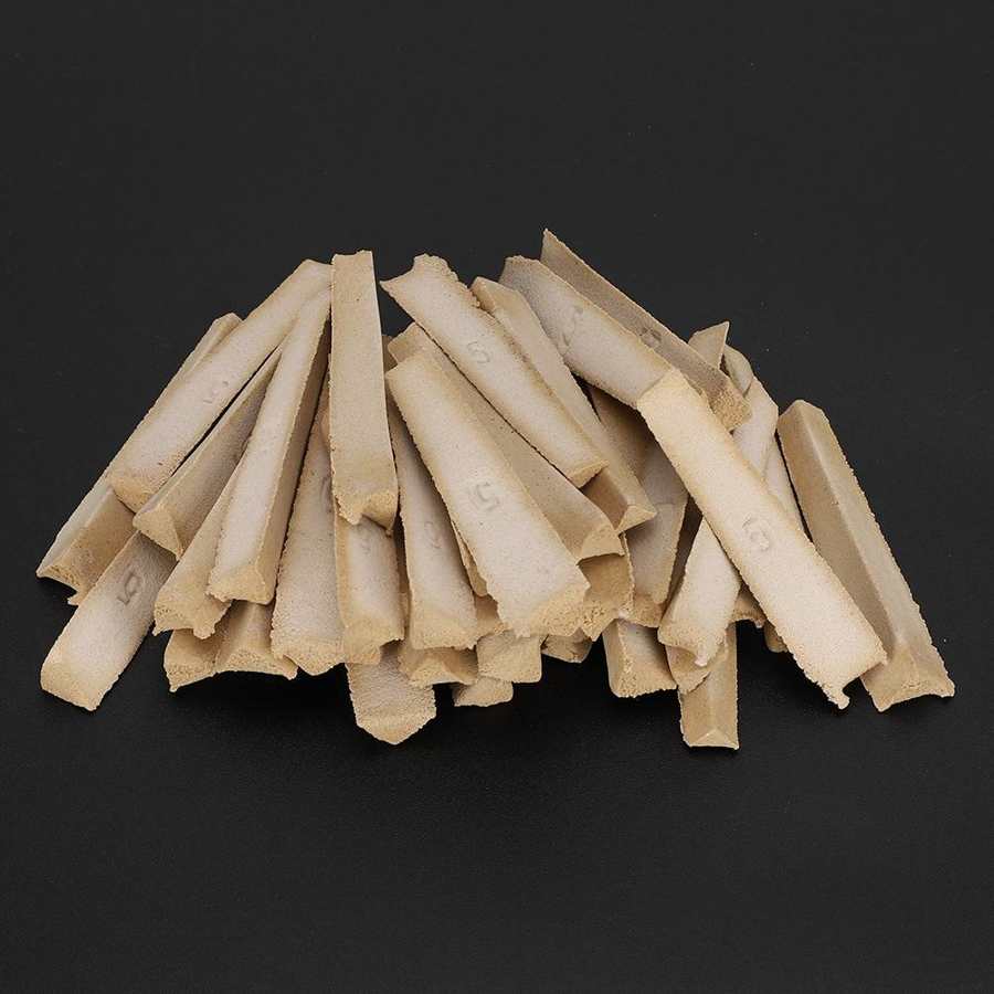 1230℃ Ceramic Craft Kiln Fire-resistant High Temperature Measuring Pyrometric Cones Electric Furnace Accessory Drill Art Tools