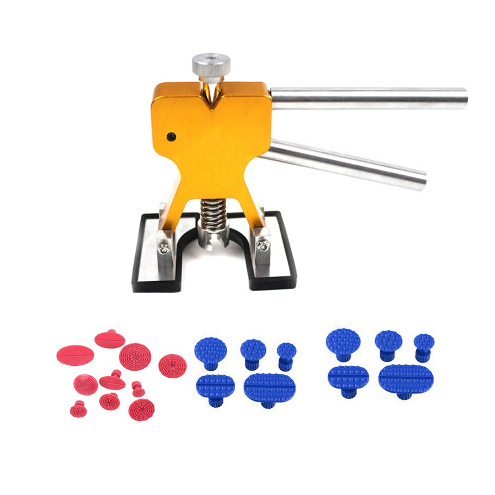 car repair tool hand tools set Practical hardware Woodworking tools Dent Lifter Cars Repairing puller Many Tabs Hail Removal: 10 Blue and 10 Red