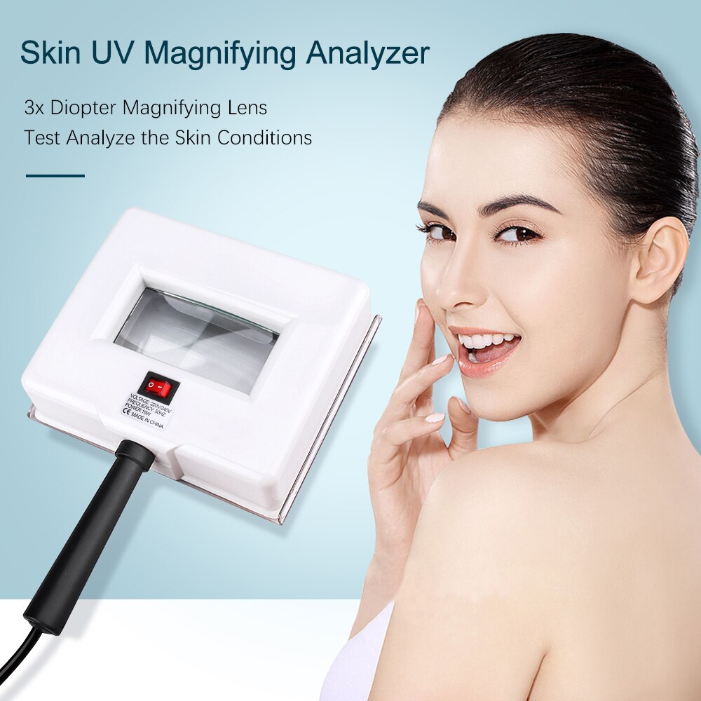Lamp Skin UV Analyzer Wood Lamp Facial Skin Testing Examination Magnifying Analyzer Lamp Machine Skin UV Analyzer Lamp Beauty