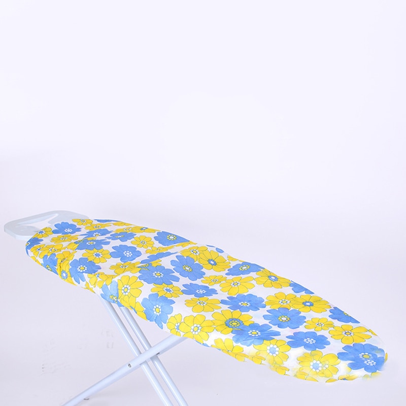 140*50cm ultra tyk varmebevarende filt strygejernsbrætbetræk støvtæt beskyttende betræk til strygebræt med blomsterprint