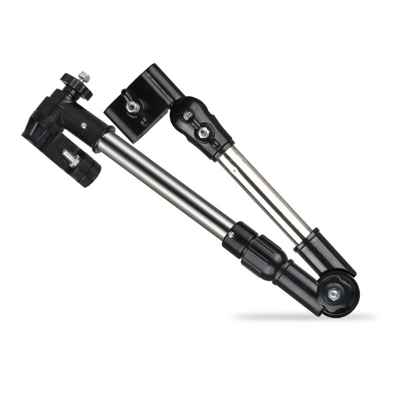 Soporte de paraguas extensible ajustable para exteriores, montaje para cochecito, bicicleta eléctrica, andador, silla de rueda