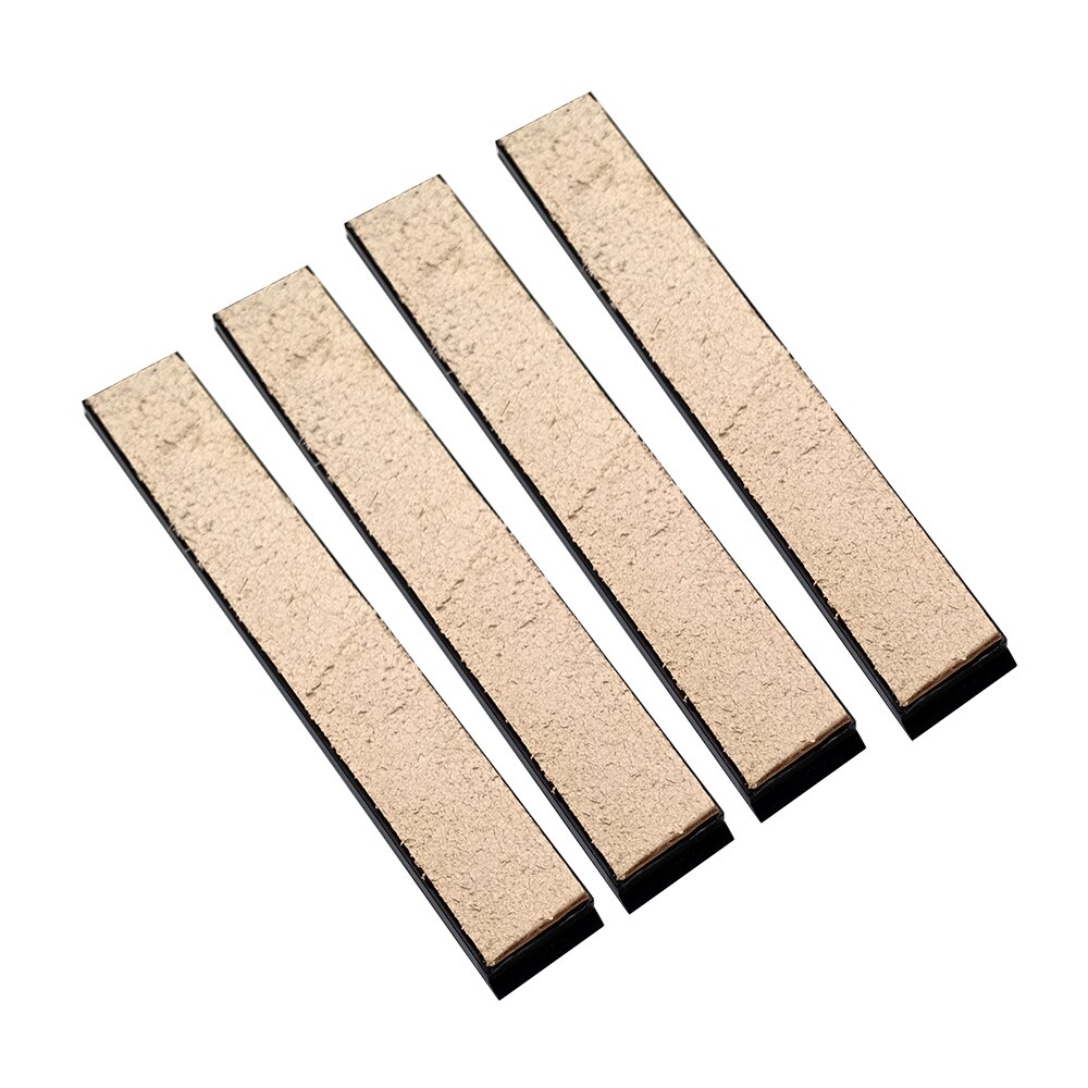 knife polishing sharpener sharpening stone Leather Honing Strop Compound Grinding Knife Paste Polishing paste Sharpening tool: 4pcs leather