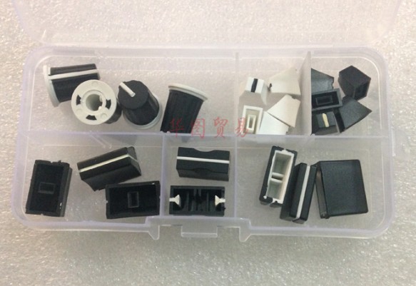 Voor Geluid mixer controle station potentiometer knop drukknop cap suite pioneer pusher cap push button control pakket