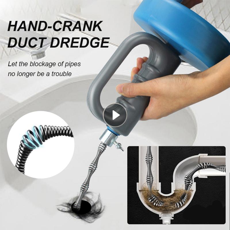 Débloqueur de vidange, tige Flexible, tarière serpent, cuisine, toilettes, nettoyeur de canalisations, blocage des tuyaux, drague, outil de plomberie pour colmatage des cheveux