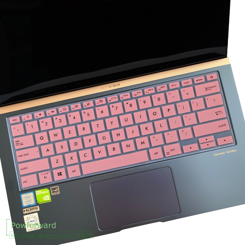For ASUS ZenBook 14 UX434 UX434FL ux434flc UX431 UX431FN UX431FA UX392 UX392FN UX392FA laptop Silicone Keyboard cover Protector
