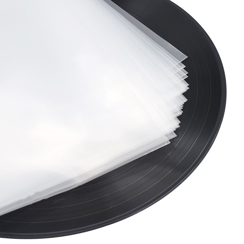 50Pcs Packs Plastic Bags 12 Inch Duatproof Envelopes Blu-ray DVD Disc Covers Protective Sleeves Storage Case