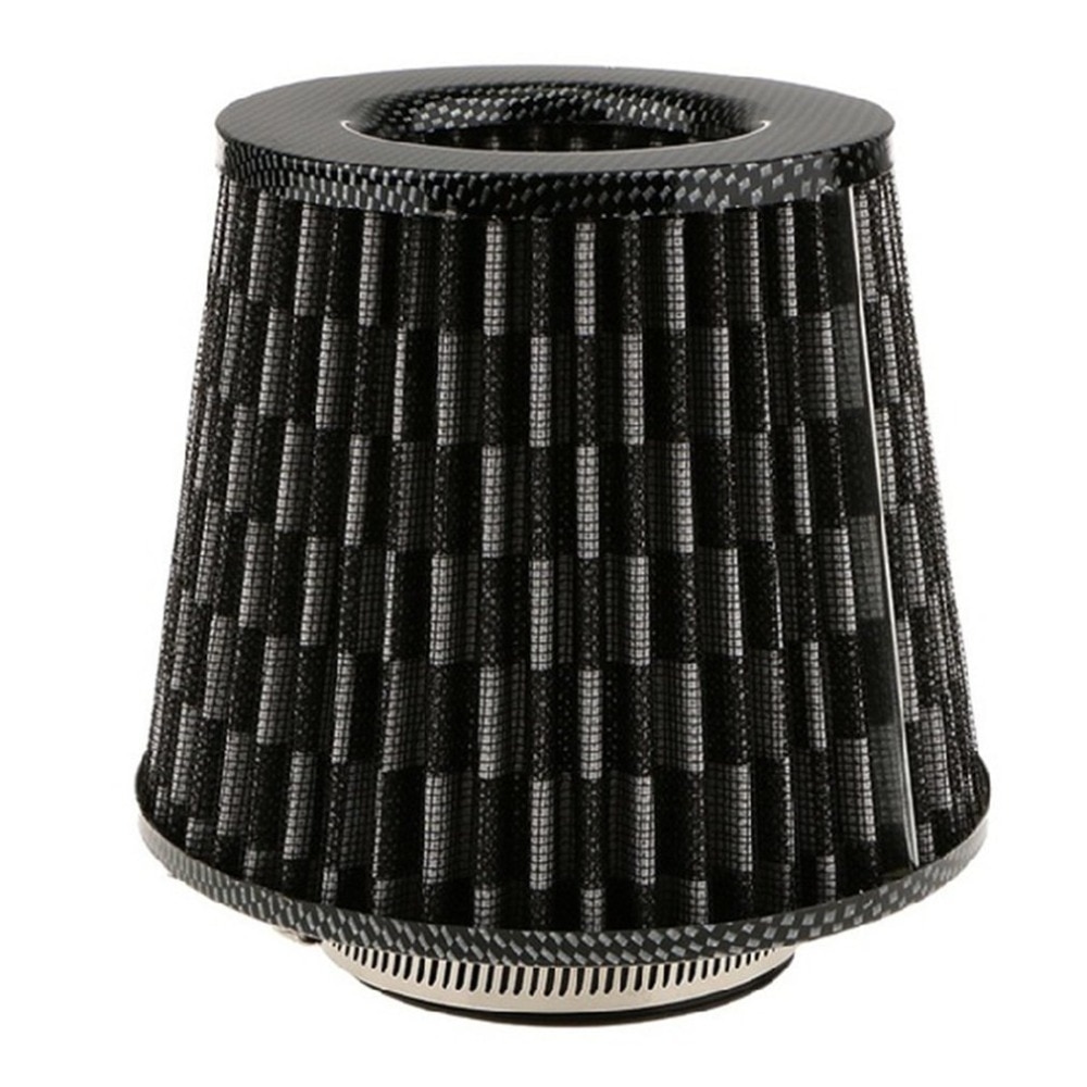 Kit de inducción de entrada de cabeza de hongo de filtro de aire de 75mm cabeza de admisión de alto flujo Modificación de coche filtro de entrada de aire