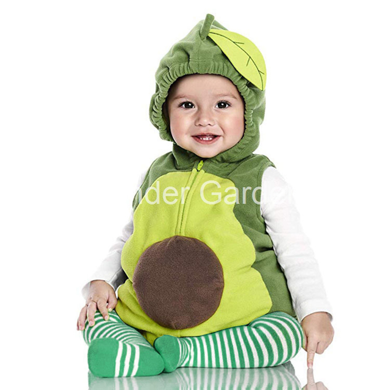 Wonder Tuin Baby Fruit Aardbei Ananas Avocado Kostuum Halloween Kerst Purim Party Outfit