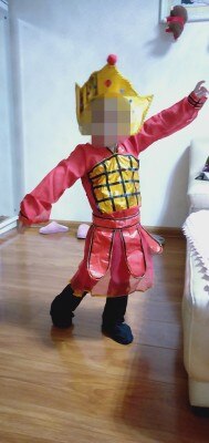 Hua mulan – costume de guerrier chinois pour filles, ancien costume de soldat pour enfants, costume de danse de festival