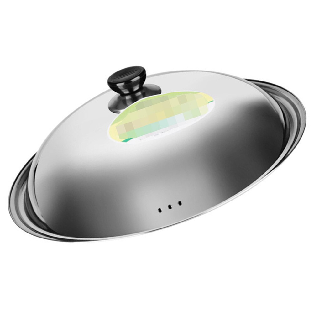 Home for Pot Lid Pot Protector Multifunction Stainless Steel Cooking Pot Lid 1pc: 34x34x6.5cm