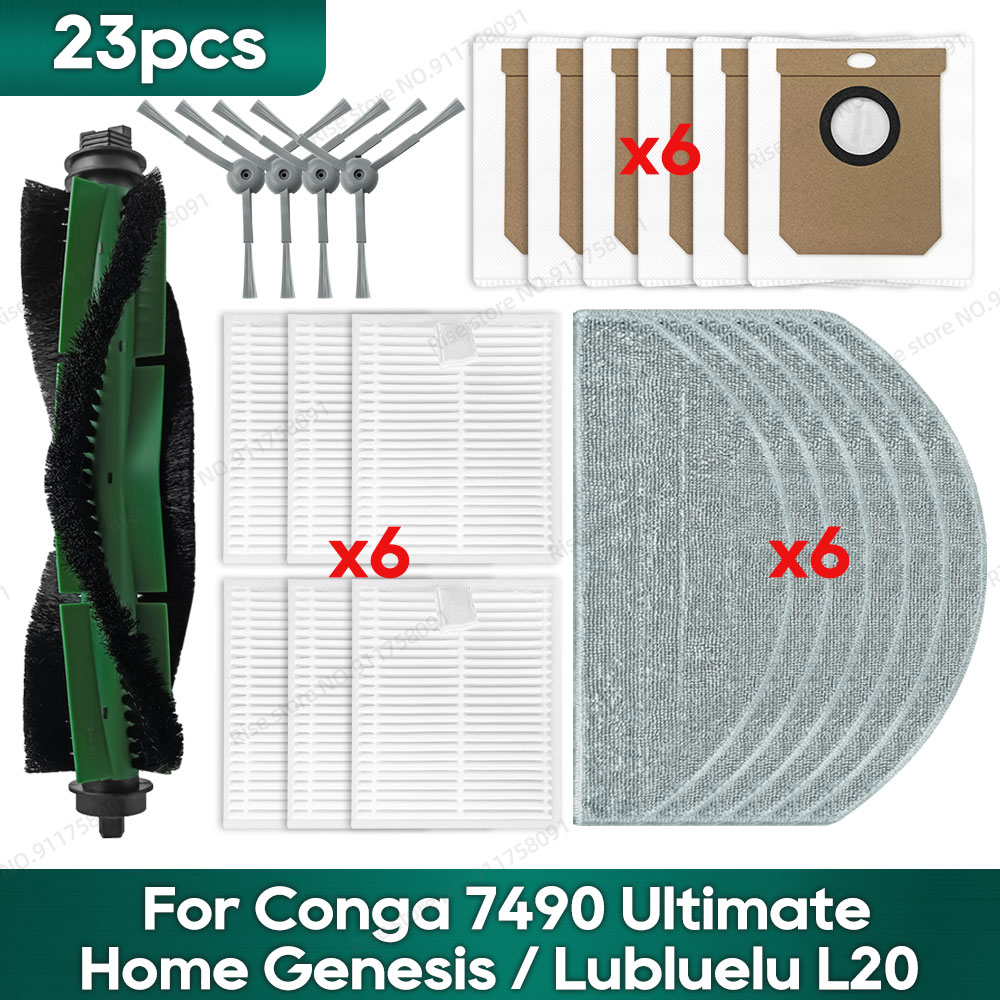 Compatible for Conga 7490 Ultimate Home Genesis, Conga 8490 Ultimate Ultra Power Home, Lubluelu L20 Spare Parts: Orange