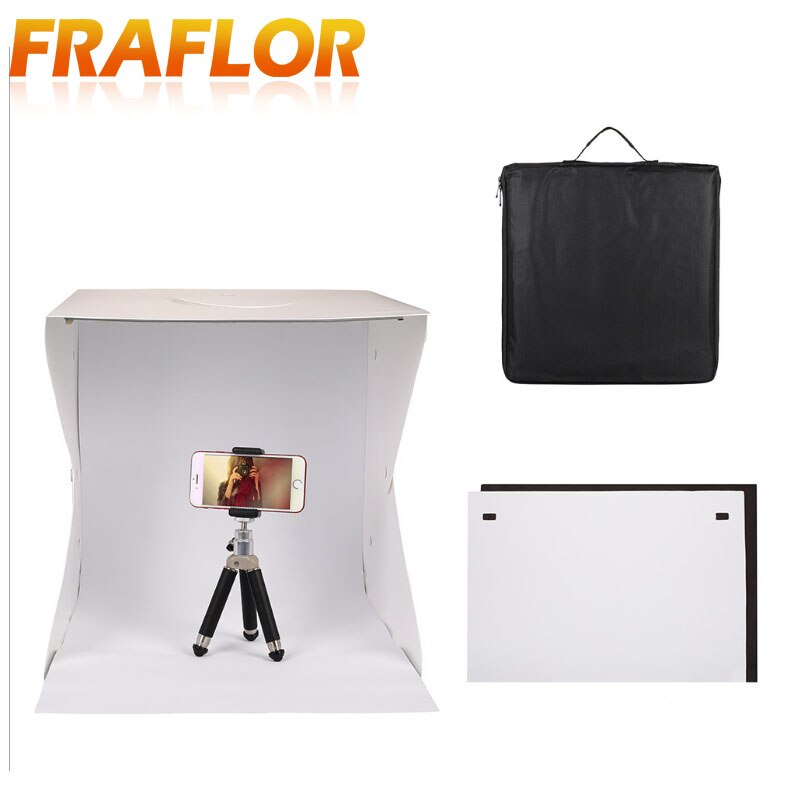 40cm Led Light Mini Portable Photo Studio Shooting Tent Small Foldable Softbox Kit Photo Studio Tabletop Lightbox Soft Box