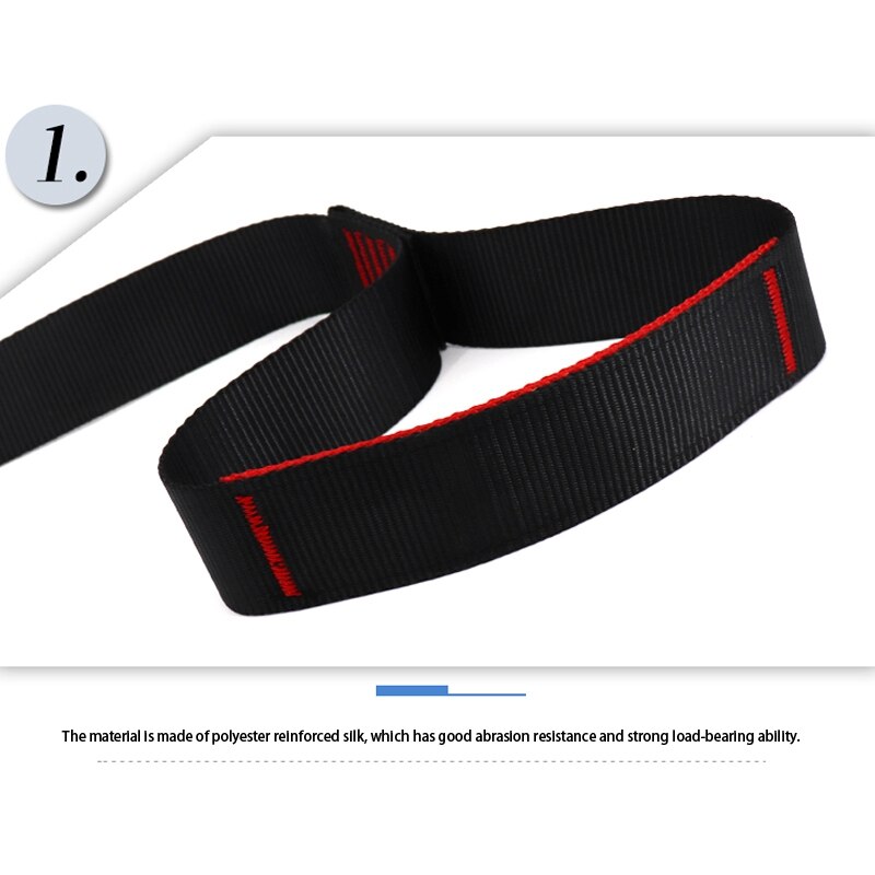 Verstelbare Klimmen Ascender Sling Voet Loop Ascender Webbing Sling Voor Outdoor Bergbeklimmen Rotsklimmen Expeditie