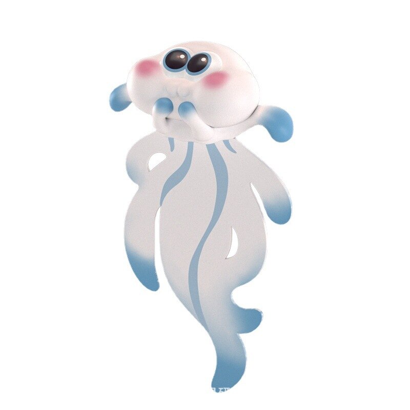 PVC Cute bookmark Funny Original Creation 3D Animals National Treasures Bookmarks Tiger Alligator book mark kawaii stationery: 9