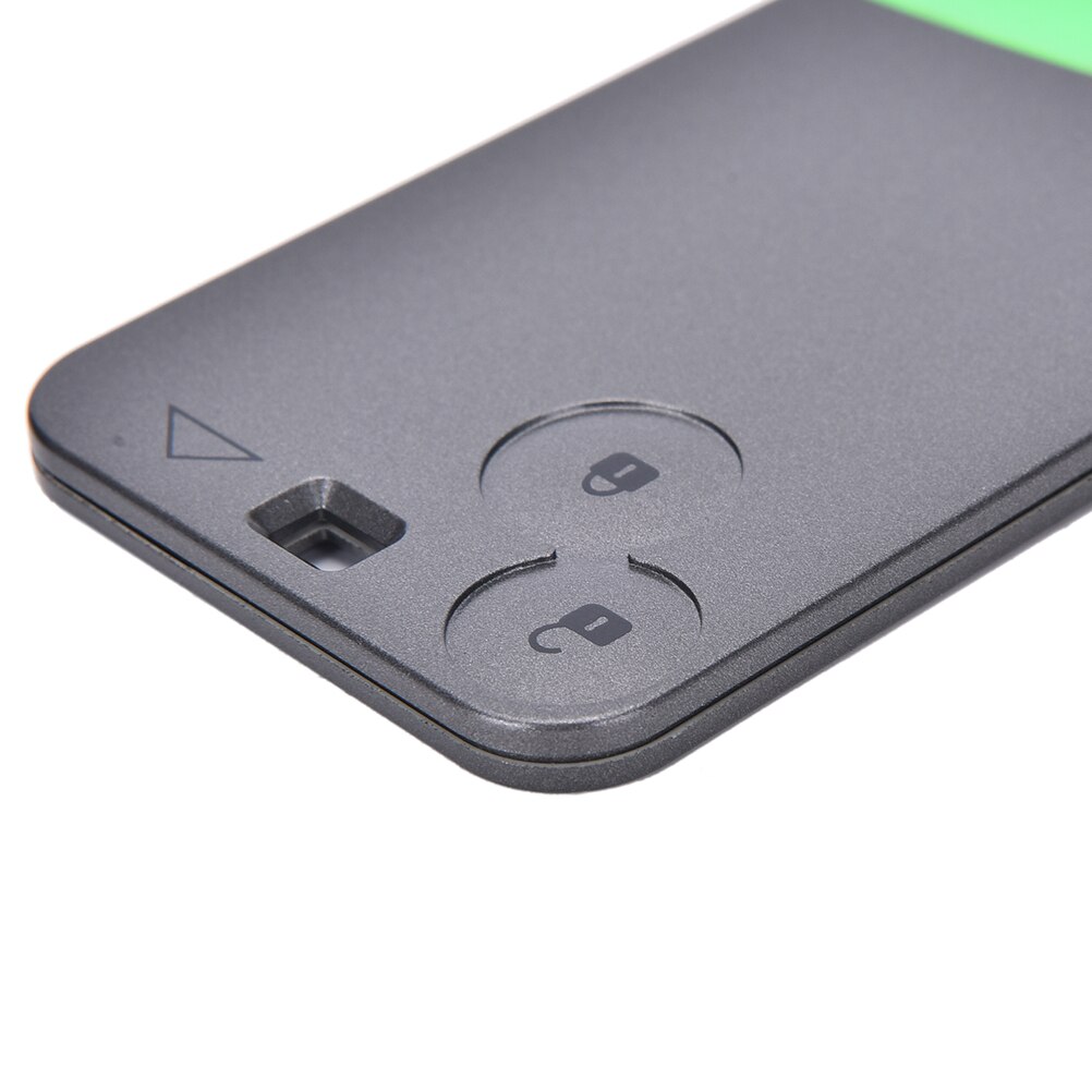 Nueva carcasa/funda de tarjeta de llave de 2 botones + hoja en blanco para Renault Laguna