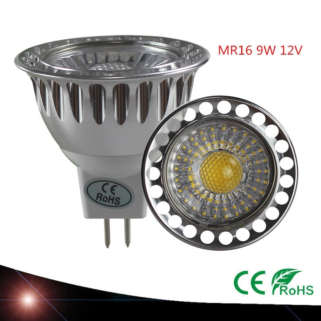 LED Spots MR16 9W 12 V dimbare plafondlamp LED Kerst Emittent cool warm wit lamp