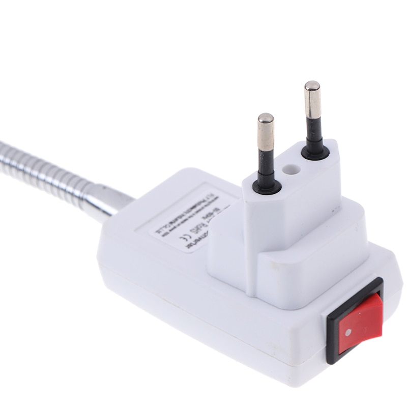 E27 Table Light Bulb Lamp Holder Socket + Switch Adapter Converter EU Plug