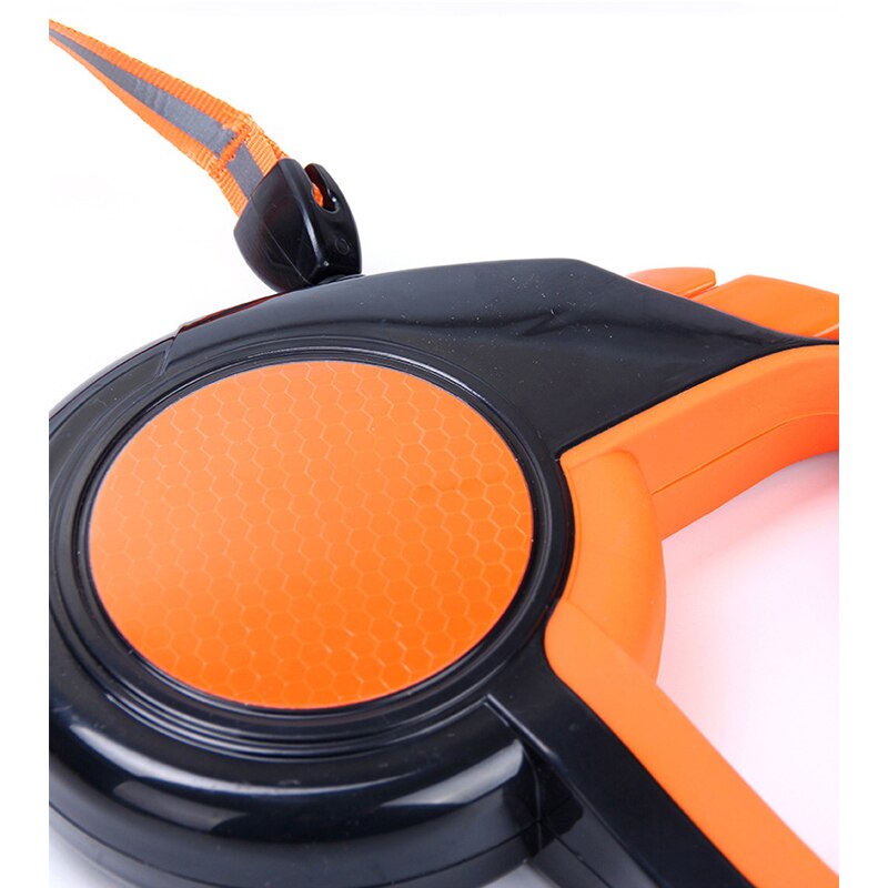 3/5/8M Retractable Dog Leash Reflective Nylon Pet Leads Extending Walking Dog Traction Rope Outdoor Pet Running Safety Rope