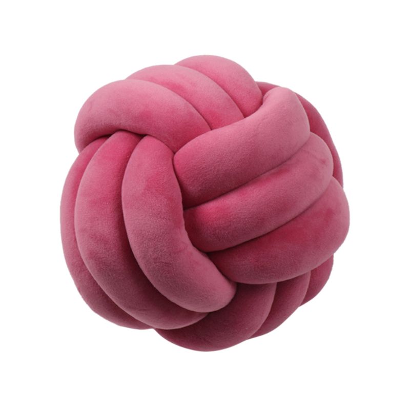 Zachte Knoop Bal Kussens Bed Gevulde Kussen Home Decor Kussen Bal Pluche Gooi: 19