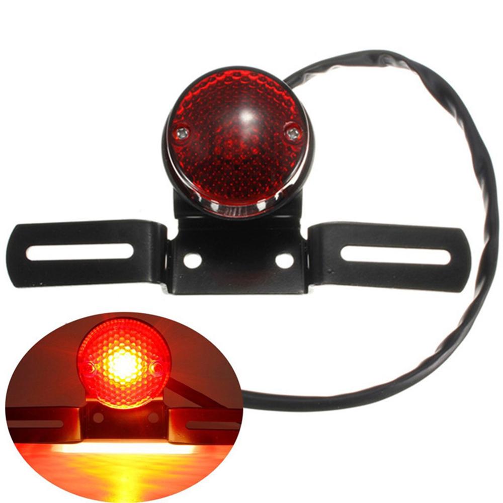 12V halogène Moto feux arrière Moto feu Stop arrière café Racer pour Chopper Bobber Moto accessoires