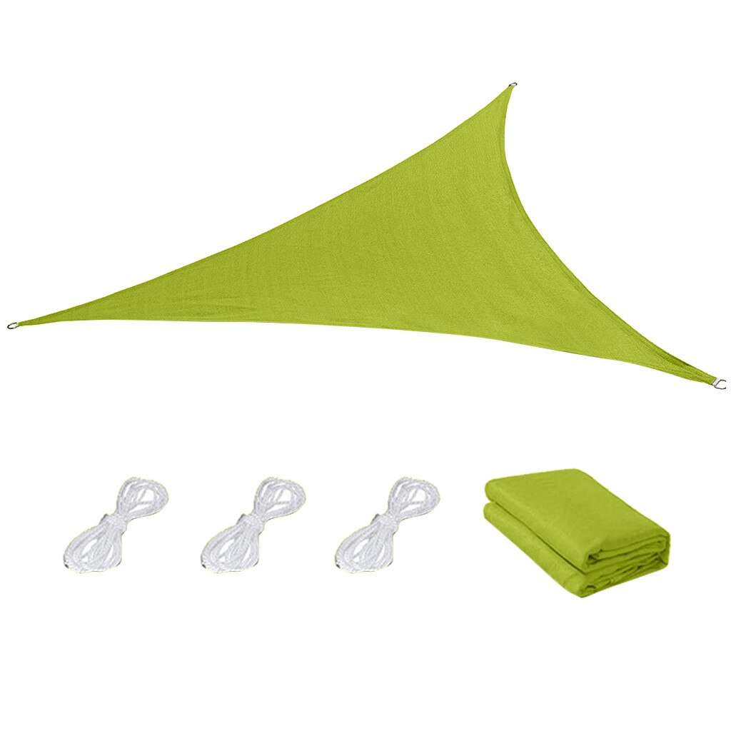 Auvent d'extérieur, pare-soleil équilatéral et triangle, en tissu Oxford, balançoire de jardin pour l'extérieur: Green L