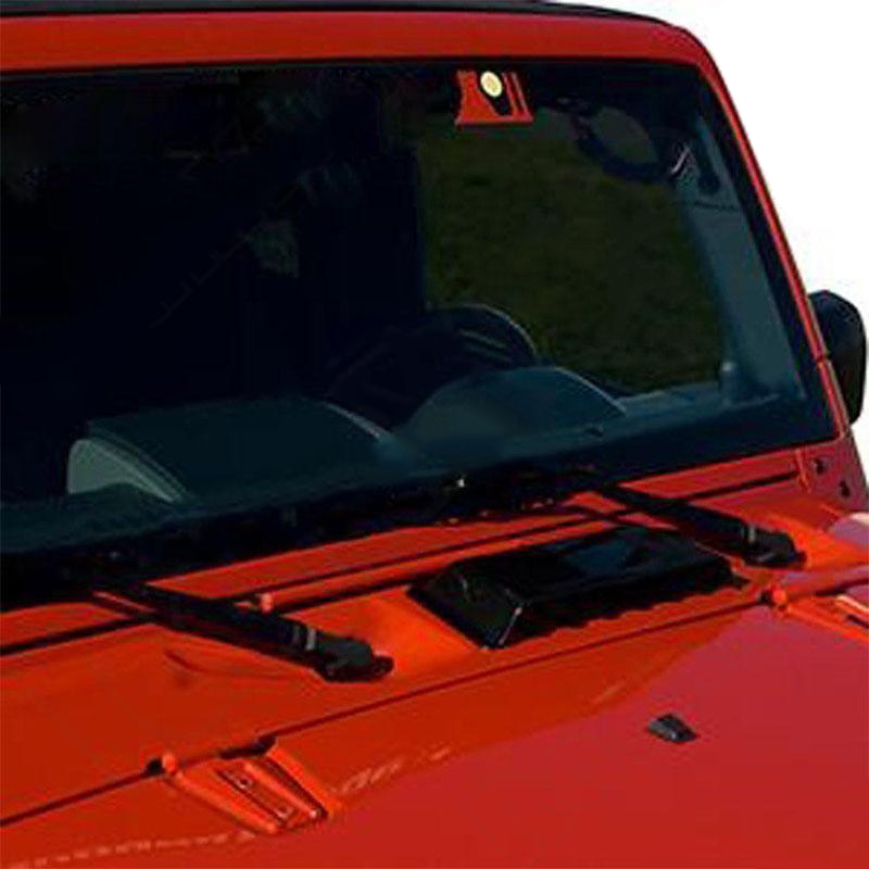 ABS Plastic For 98-18 Jeep Wrangler TJ JK Cowl Hood Heater Pro Useful Replacement Universal