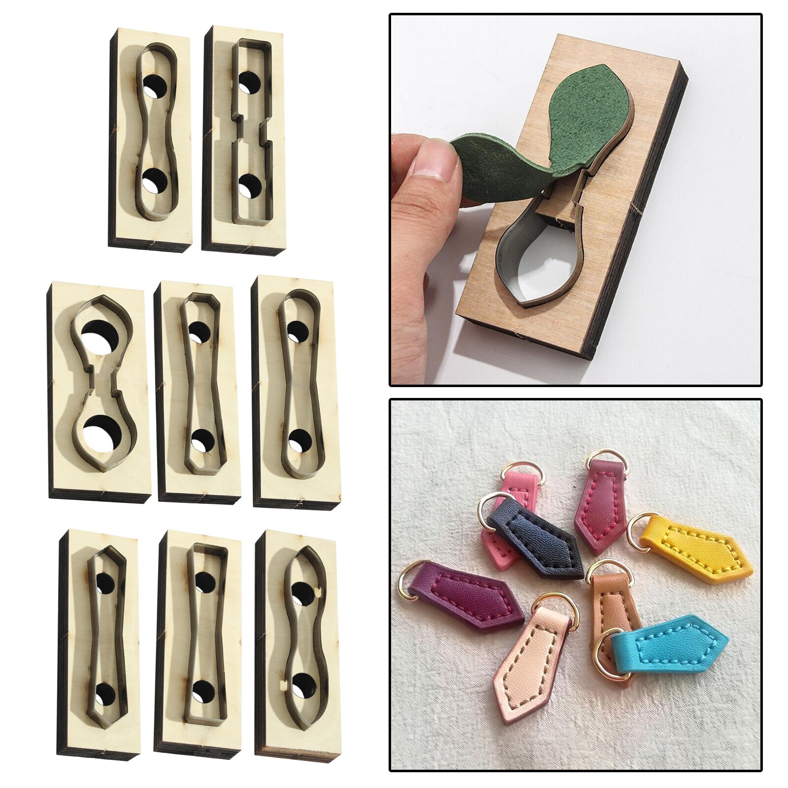 Matrice de découpe du cuir, gaufrage de Scrapbook, moule en cuir pour l&#39;artisanat, la fabrication de bijoux, décorations pour la maison