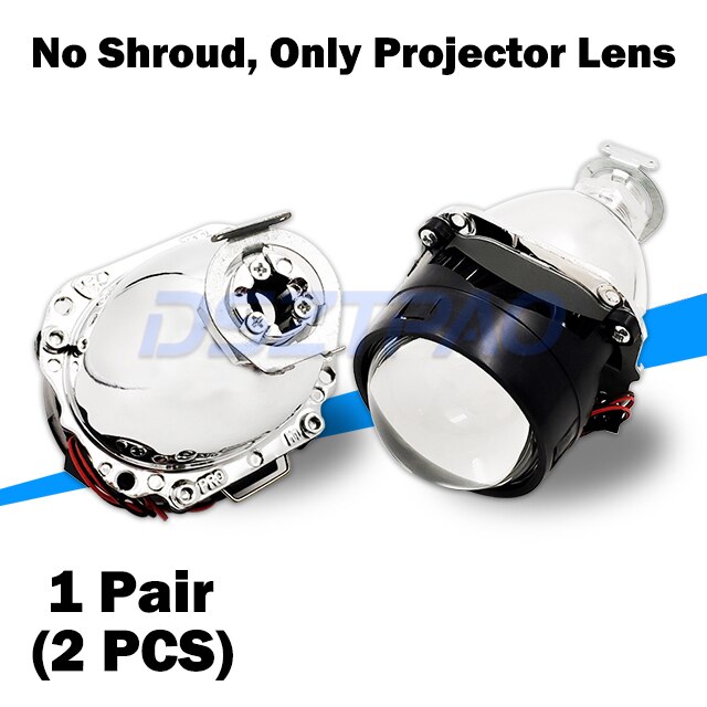 Headlight Lenses H7 Bi-xenon Projector Lens For BMW ZKW/AL E46 M3 Coupe/Convertible/Sedan/Wagon Halogen Headlamp H1 HID Tuning: B Package
