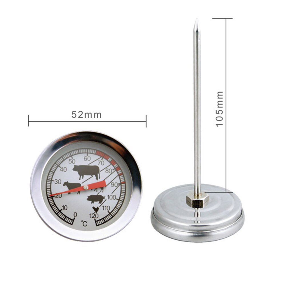 Stainless Steel Kitchen Thermometer Cooking Food Kitchen BBQ Probe Water Milk Oil Liquid Thermometer Sensor Meter Gauges