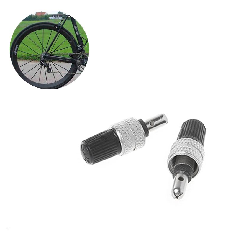 2 Sets Bicycle Valve German Alloy MTB Road Bike Parts Cycling Replacement Repair Tools Accessories