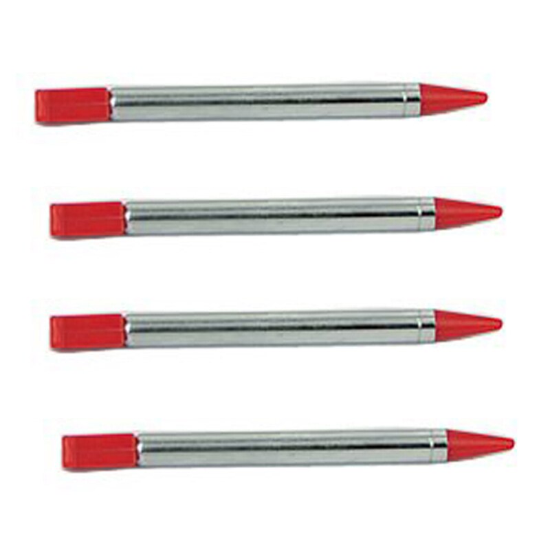 100pcs/lot 4 Colors Choice for 3DS Stylus pen Metal Touch Pen