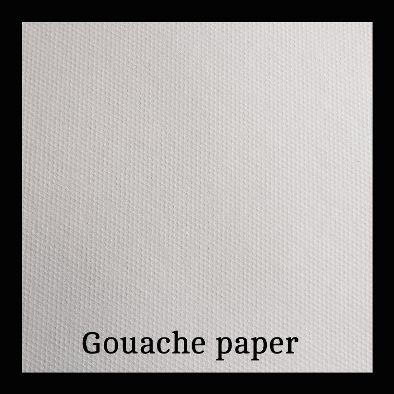 20 st/pack vit 8k akvarellpapper gouache papper målarverktyg ritning målarpapper konsttillbehör