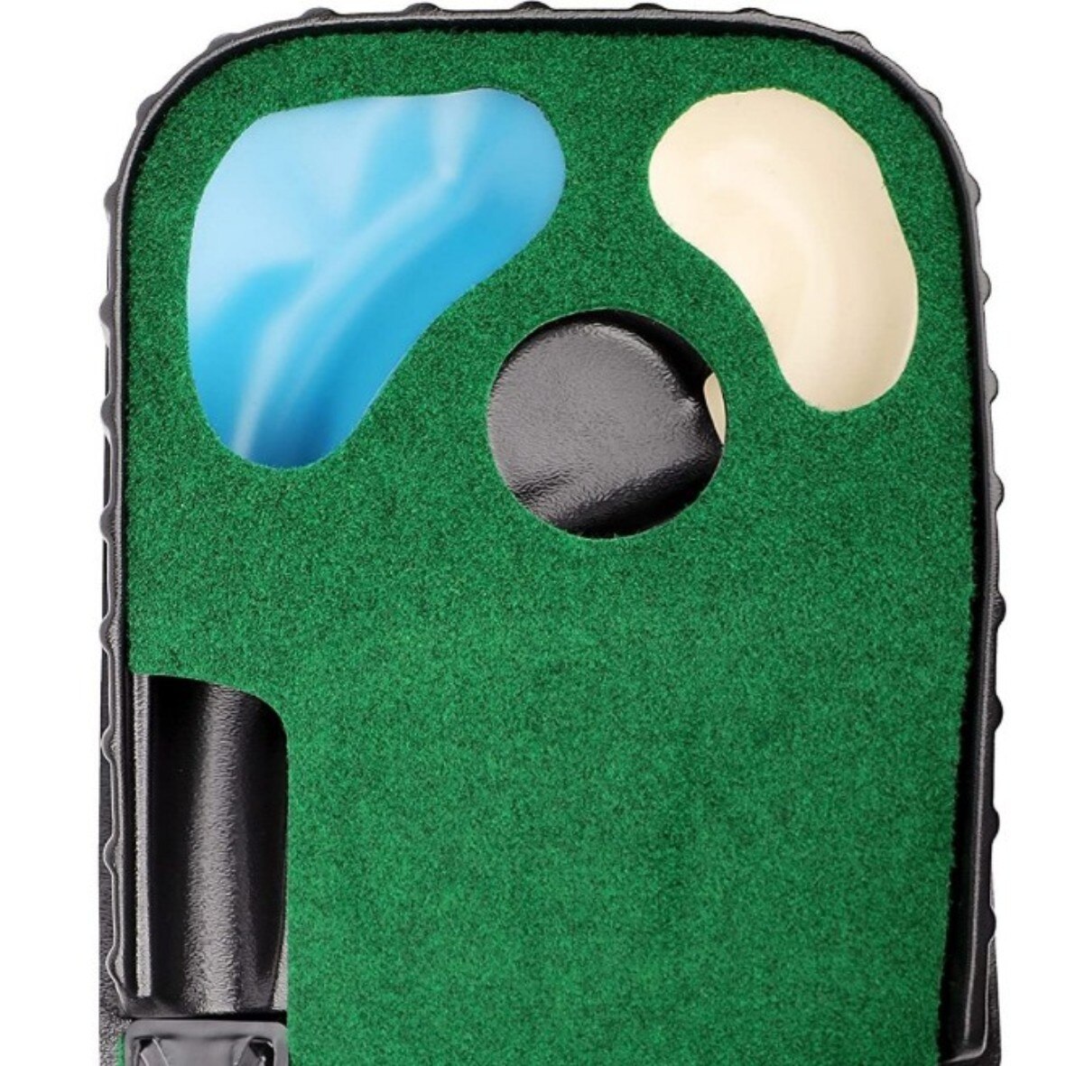 Tappetino da golf per esterni interno casa ufficio pratica portatile mettere palla pad pratica stuoia lavabile antiscivolo pratica tappetino da golf