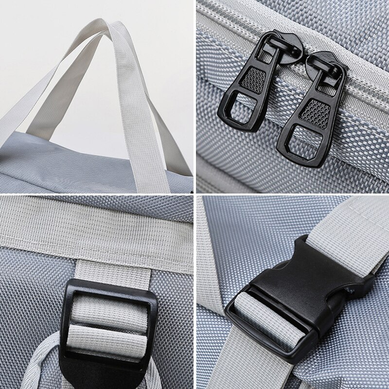 Mochila deportiva grande para hombre y mujer, bolso de gimnasio para Fitness, impermeable, Oxford, de hombro, informal, escolar, 4 Mochila De Colores