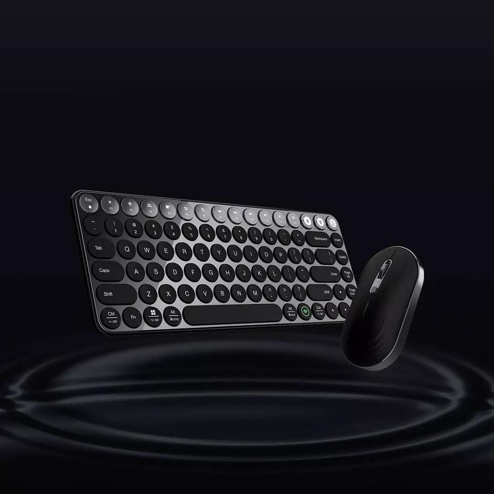 Youpin miwu eliteserie tangentbord och mus set möter tyst tangentbord ai rösttangentbord röst dubbel mikrofon + brusreducerande chip
