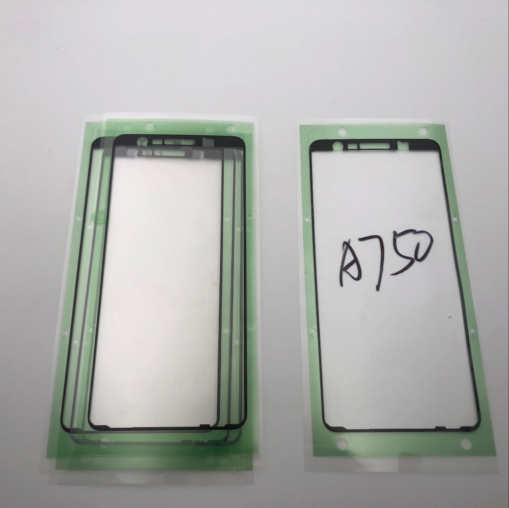 50 pcs/lot LCD écran avant cadre 3 M adhésif colle autocollant bande pour Samsung Galaxy A7 A750 A750F A750F-DS