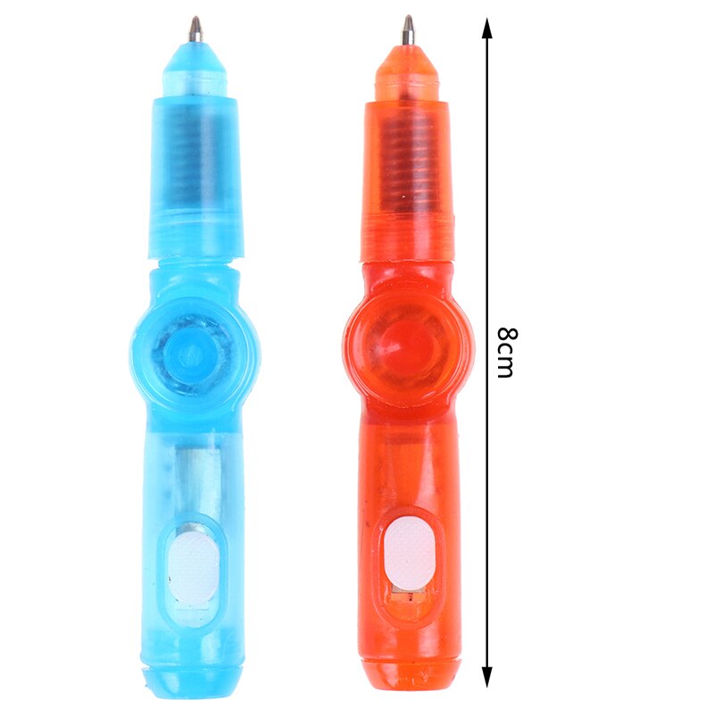 Led spinning kynä kuulakärkikynä fidget spinner hand top hehkuu pimeässä valossa edc stressin lievitys lelut lasten lelu koulutarvikkeet: Default Title