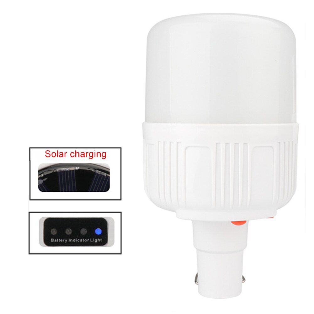 Rechargeable Night Market Solar Powered Outdoor Emergency Light Led Super Bright Wireless Adjustable Brightness Portable Hanging: 5