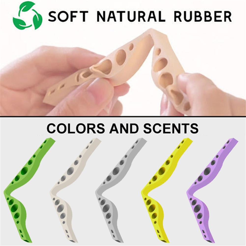 5pcs/pack Face Mask Silicone self-adhesive Nose Bridge Increases Breathing Space Anti-fogging Nose Bridge Myopia Glasses Mask