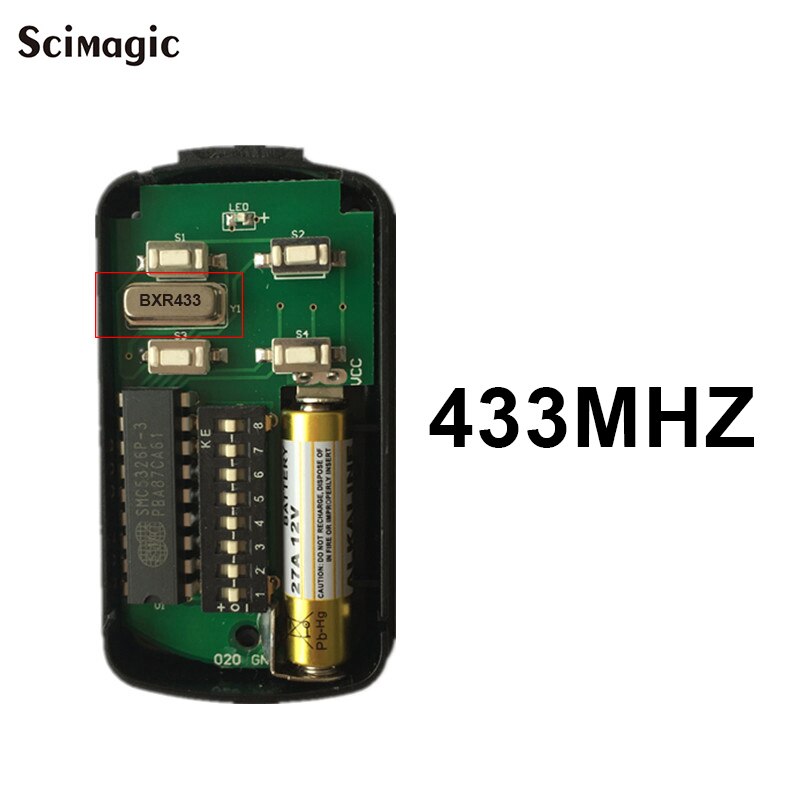 5326 8 Dip Switch 330mhz 433mhz Remote Control for gate garage remote control electric gate / door phone key duplicator