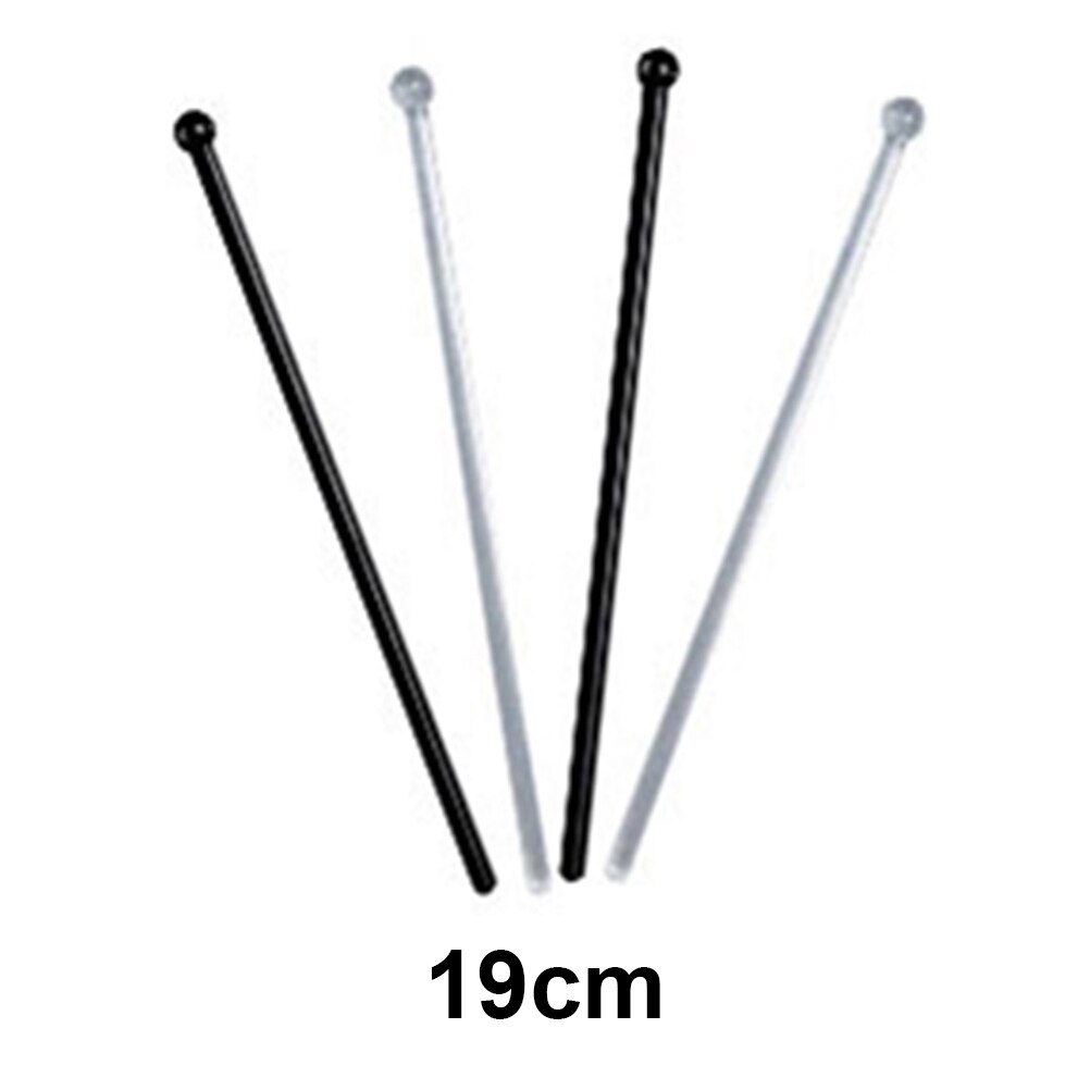 12 stk plast pvc vin omrørestok saft omrørestok kaffe blandestok drik stick bar forsyninger